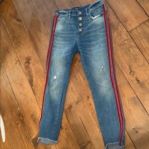 GAP Kids Denim Jeans with Red Accents